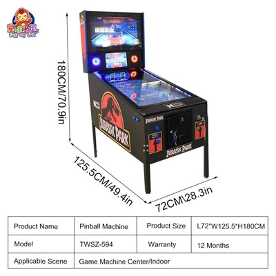 42-inch and 32-inch LED Light Pinball Machine (5)